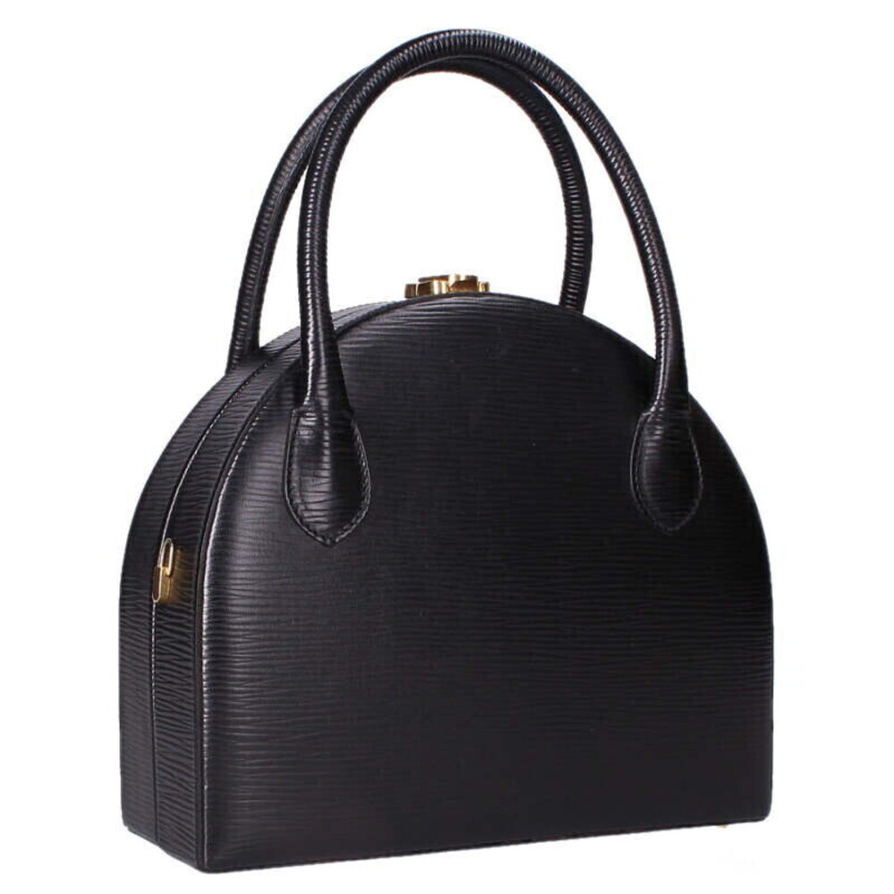 Fendi Dome Handbag black Epi leather